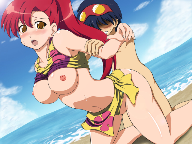 simon (tengen toppa gurren lagann),yoko littner