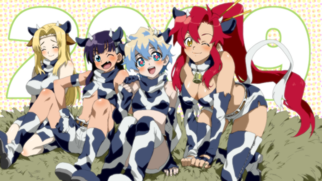 yoko littner,nia teppelin,kiyal,tsuuma